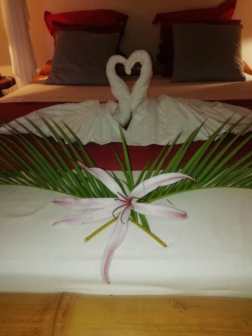 Bungalow Atypique Ti Bambou A 500M De La Plage Sainte-Anne  Ngoại thất bức ảnh
